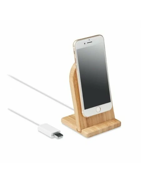 Soporte de cargador MagSafe para iPhone 12 Soporte de madera dura