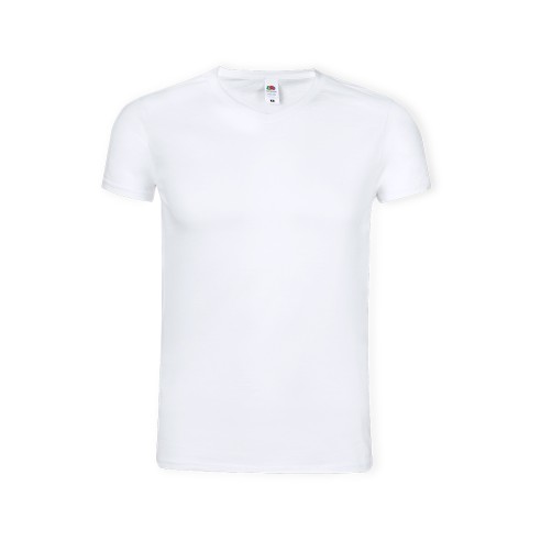 Camiseta Adulto Blanca Iconic V-Neck