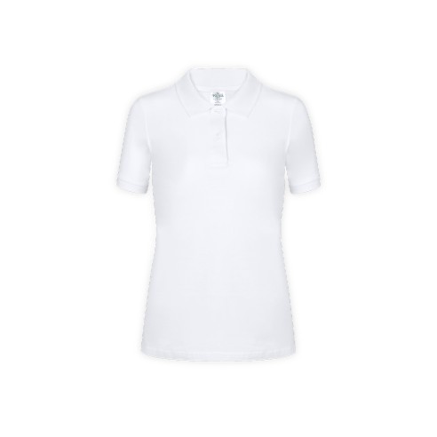 Women White Polo Shirt "keya" WPS180