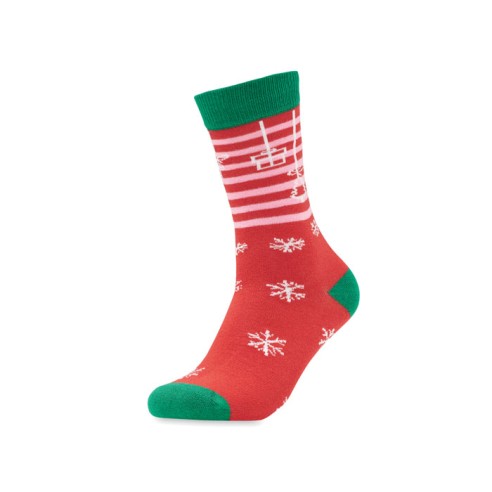 Par de calcetines de Navidad M JOYFUL M