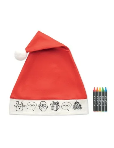 Gorro de Papá Noel para niños BONO PAINT