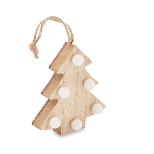 Wooden weed tree with lights LULIE