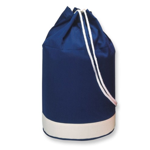 Cotton duffle bag bicolour YATCH