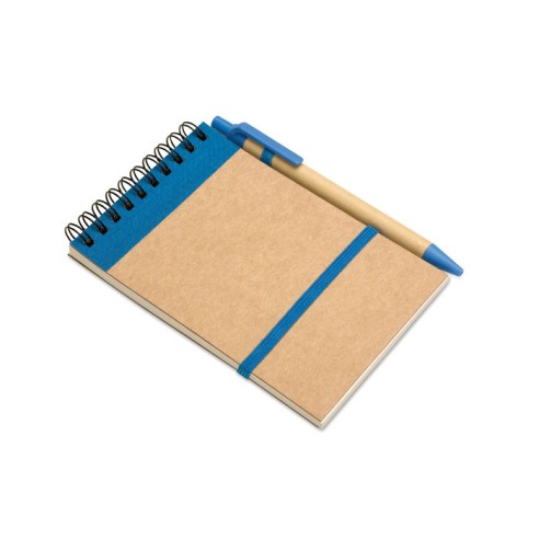 A6 recycled notepad with pen SONORA