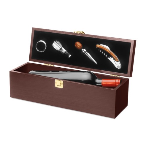 Wine set in wine box COSTIERES