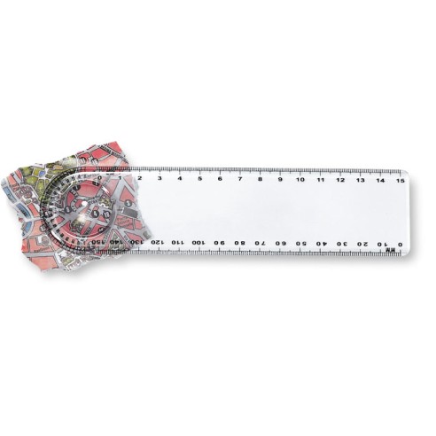 Ruler with magnifier LASTA