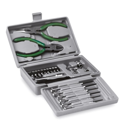 Foldable 25 piece tool set GUILLAUME