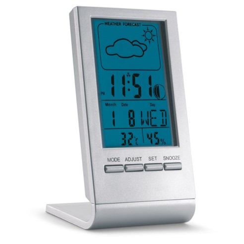 Weather station with blue LCD SKY