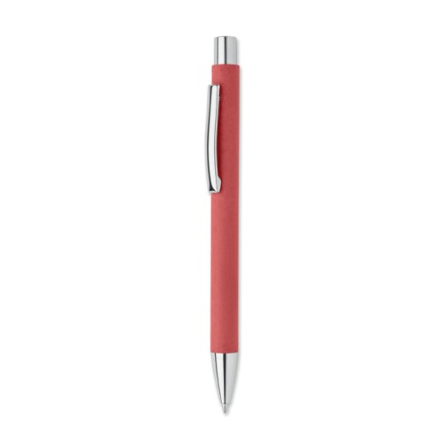 Recycled paper push ball pen OLYMPIA