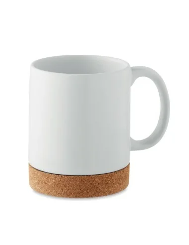 Sublimation ceramic cork mug KAROO SUBLIM