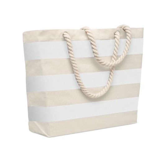 Cotton beach bag 220 gr/m² HEAVEN STRIPE