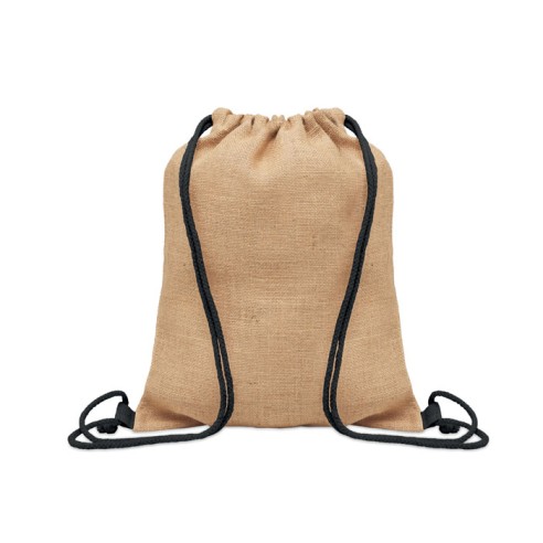 Jute drawstring bag FUKURO