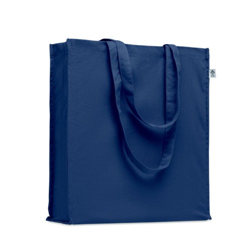 Organic cotton shopping bag BENTE COLOUR