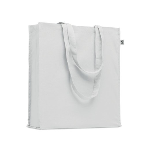 Organic cotton shopping bag BENTE COLOUR