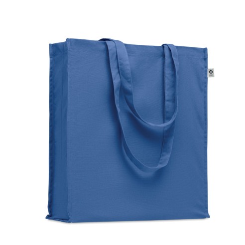 Organic cotton shopping bag BENTE COLOUR