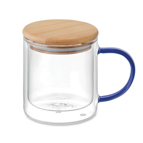 Double wall borosilicate mug FARBI