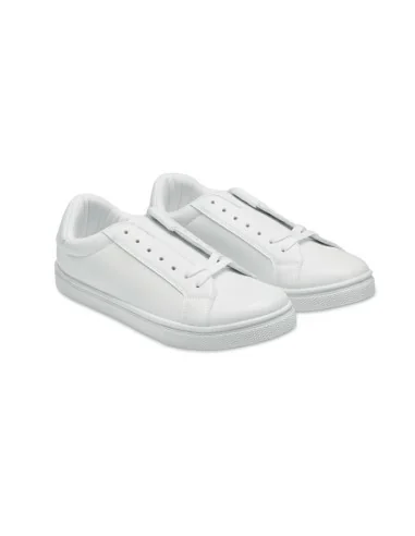 Zapatillas en PU talla 46 BLANCOS