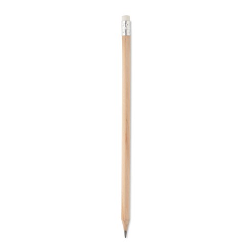 Natural pencil with eraser STOMP SHARP