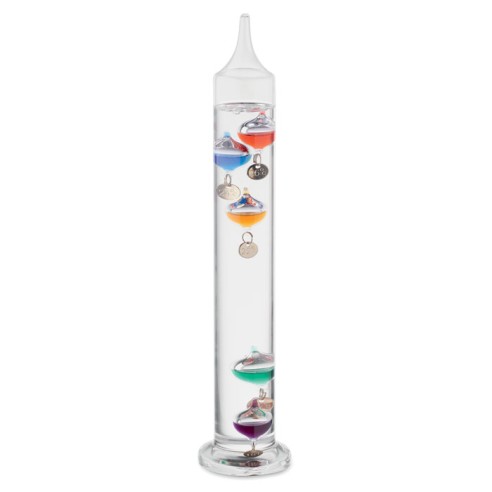 Galileo thermometer glass 28cm GALI