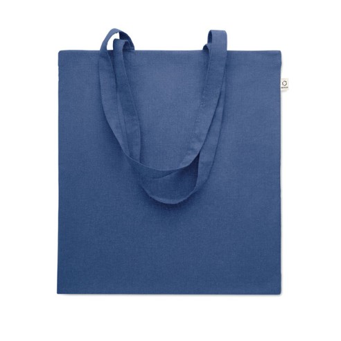 Recycled cotton shopping bag VIVEKA COLOUR