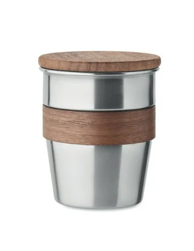 Vaso de pared simple 350 ml WALNUT