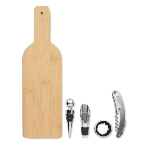 Bottle shaped wine set VINOVAULT SET