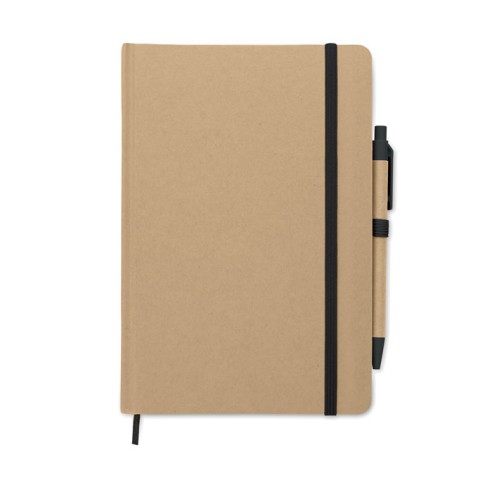 Libreta A5 en cartón reciclado CARATIL