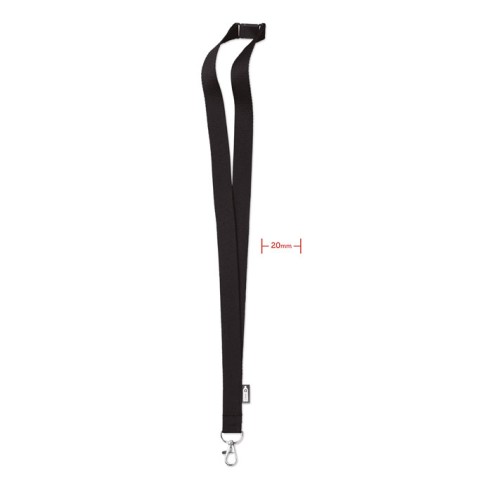 Lanyard de RPET  20 mm LANY RPET