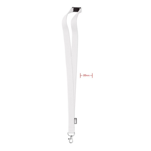 Lanyard de RPET  20 mm LANY RPET