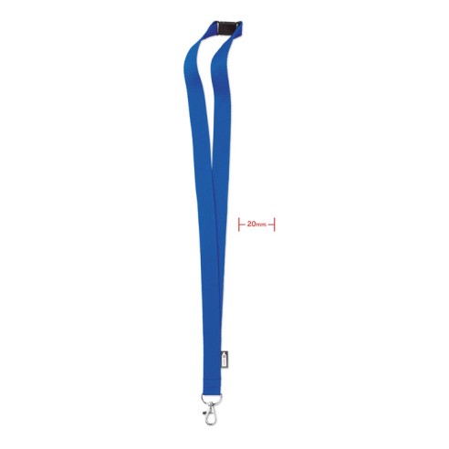 Lanyard de RPET  20 mm LANY RPET