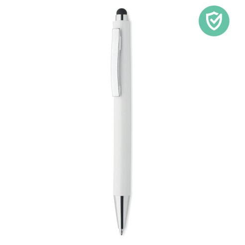 Antibacterial stylus ballpen BLANQUITO CLEAN