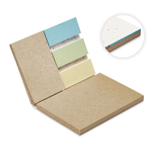 Grass/seed paper memo pad GROW ME