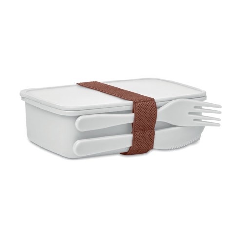 Lunch box with cutlery SUNDAY