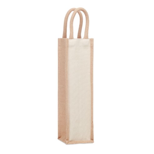 Jute wine bag for one bottle CAMPO DI VINO