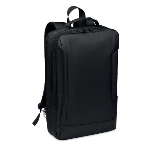 Laptop backpack in 300D RPET SINGAPORE