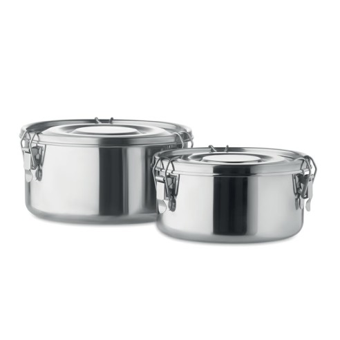 Set fiambreras de acero inox. ELLES