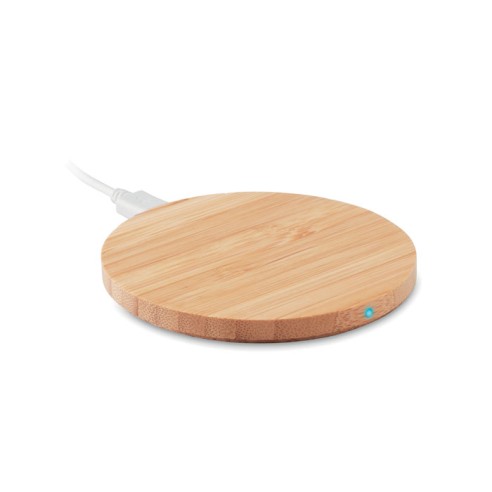 Wireless charger bamboo 10W RUNDO +