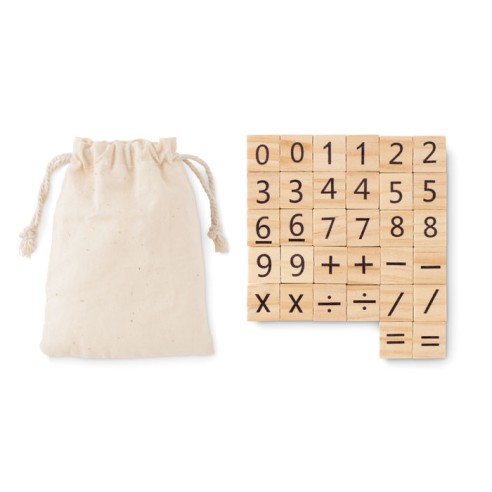 Juego educativo de madera EDUCOUNT