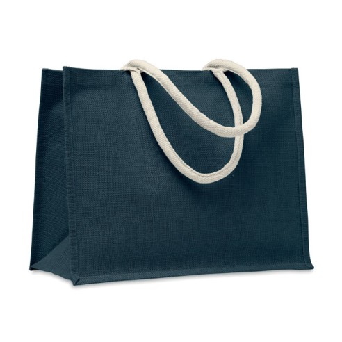 Jute bag with cotton handle AURA