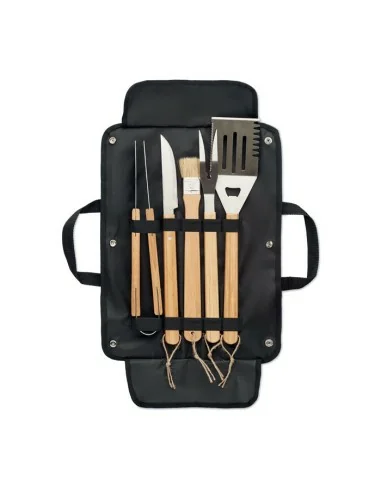 5 Barbecue tools in pouch ALLIER