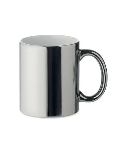 Taza cerámica metálica 300 ml HOLLY