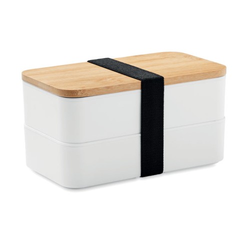 Lunch box in PP and bamboo lid BAAKS