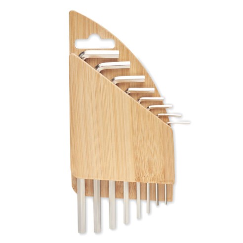 Hex key set in bamboo KARUVI