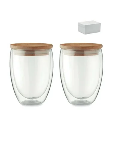 Set of 2 glasses 350 ml in box TIRANA SET