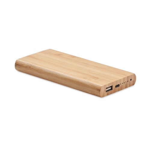 6000 mAh Bamboo power bank ARENA C