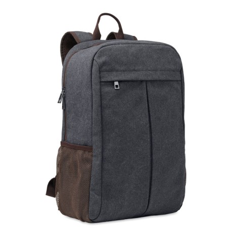 Laptop backpack in canvas UMEA