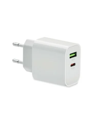 Cargador USB de 18W 2 puertos PORT