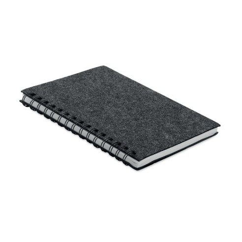 Libreta A5 RPET tapa fieltro RINGFELT