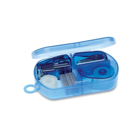 Stationery set in plastic box BUROBOX