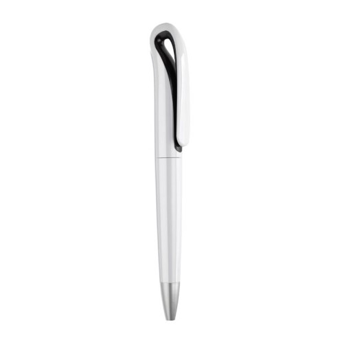 ABS twist ball pen WHITESWAN